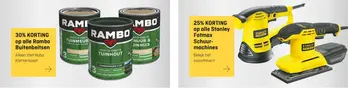 25% korting op alle bison poly max kit