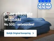 2e halve prijs op One & Two matras