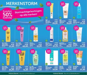 2e product 50% korting