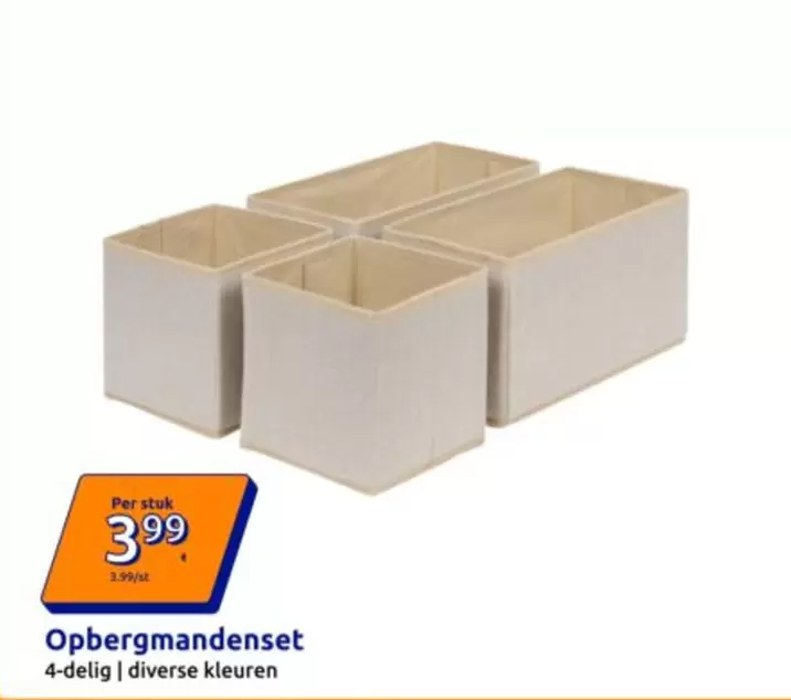 Opbergmandenset