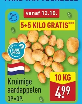 Kruimige aardappelen