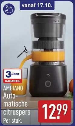 Auto-matische citruspers