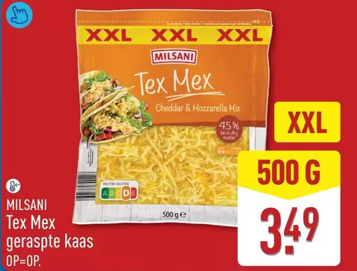 GE - Tex Mex geraspte kaas