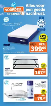 Alles voor een goede nachtrust.