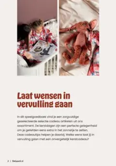 Babypark - Speelgoed en cadeaus Kerst online