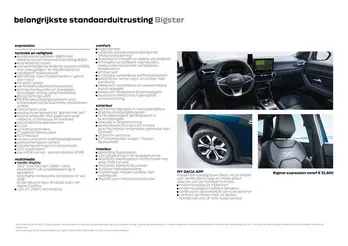 Bigster prijslijst