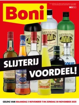 Boni Slijterij folder week 45 t/m week 48