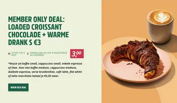 Champignonsteak met frites & salade small €9,95