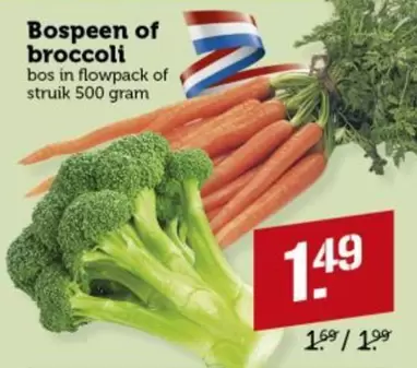 Bospeen of broccoli