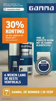 DE NUMMER 1 IN VERF