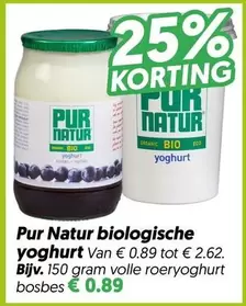 Bio - logische Yoghurt