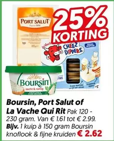 Boursin, Port Salut of La Vache Qui Rit