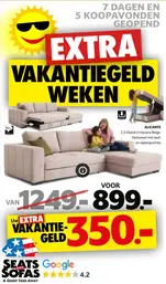 Extra vakantiegeld weken