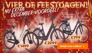 Feestelijke kortingen op e-bikes!