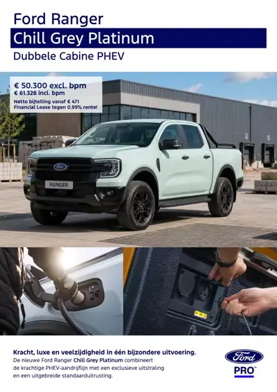 Leaflet Ranger Chill Grey Platinum