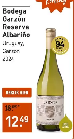 Bodega Garzón Reserva Albariño