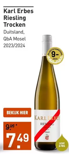 De - Riesling Trocken