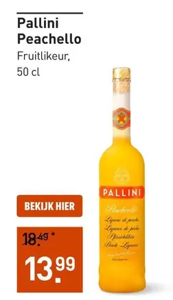De - Peachello Fruitlikeur