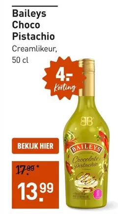 Baileys - Choco Pistachio Creamlikeur