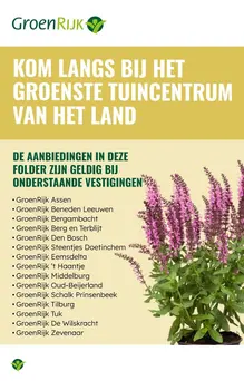 GroenRijk folder
