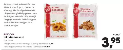 De - Inktvissnacks