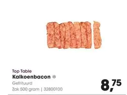 top - Kalkoenbacon