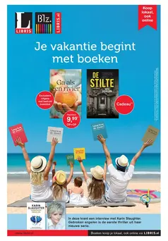 Je vakantie begint met boeken