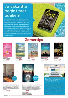 Je vakantie begint met boeken