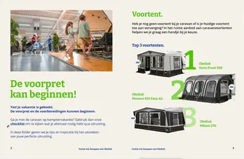 Kamperen met kinderen, met de caravan.