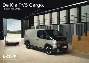 Kia Netherlands PV5 Cargo prijslijst