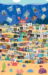 Kinder boeken podium