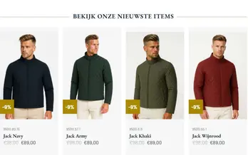 Nieuwe bodywarmers