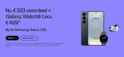 Nu € 323 voordeel + Galaxy Watch8 t.w.v. € 429.*