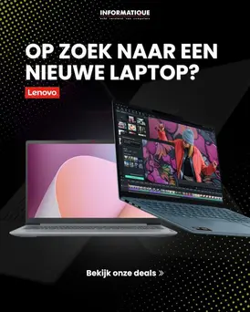 Op zoek naar een nieuwe laptop?