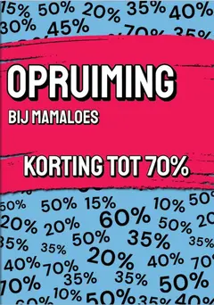 Opruiming Korting tot 70%
