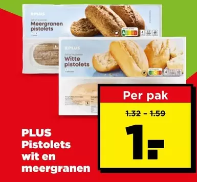 Pistolets wit en meergraan