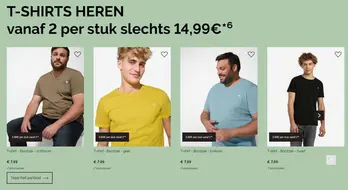 T-shirts heren