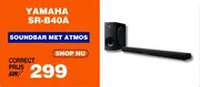 Yamaha sr-b40a