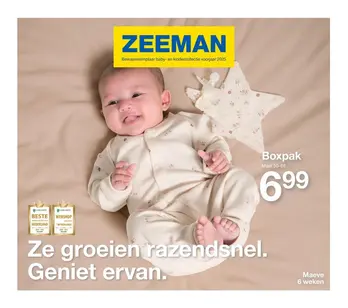 Ze groeien razendsnel. Geniet ervan.
